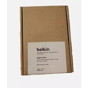 Belkin Universal HDMI to VGA Adapter with Audio - HD Video & Sound Solution